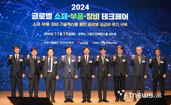 2024 글로벌 소재·부품·장비 테크페어 축사 개최