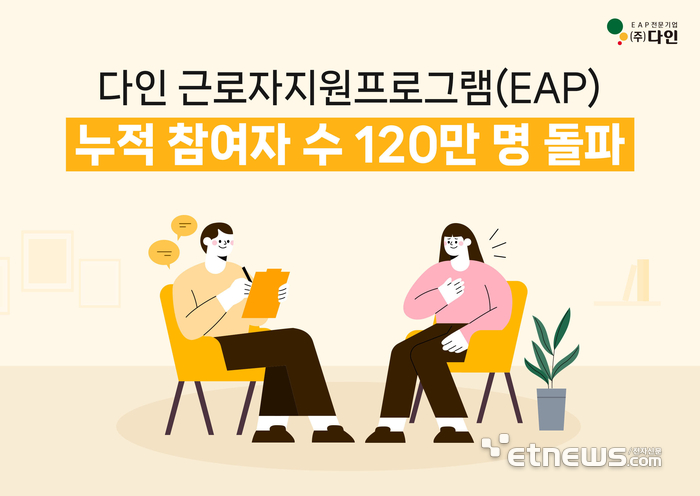 다인 EAP 프로그램, 누적 참여 120만명 돌파