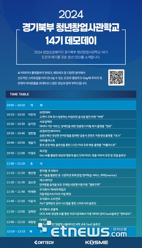 경기북부 청년창업사관학교 14기 데모데이 개최