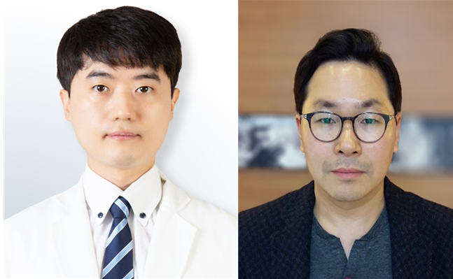 윤석호 영남대의료원 정신건강의학과 책임교수(왼쪽)와 노권찬 영남대 의과대학 연구지원실 연구교수