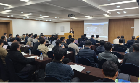 한국주택정보가 한국퍼실리티매니지먼트학회 국제심포지엄서 'IoT 연계 관리비책' 스마트빌딩 혁신 사례를 발표했다.