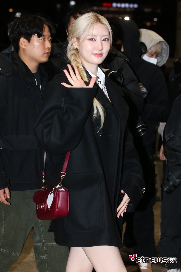 [ET포토] 베이비몬스터 라미. '금발이 너무 예뻐'