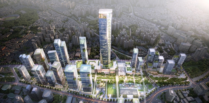 서울역 북부역세권 입체복합개발 조감도. 자료=서울시 제공