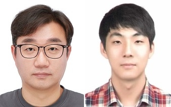 이윤태 교수(왼쪽)와 통합과정 박종석 씨