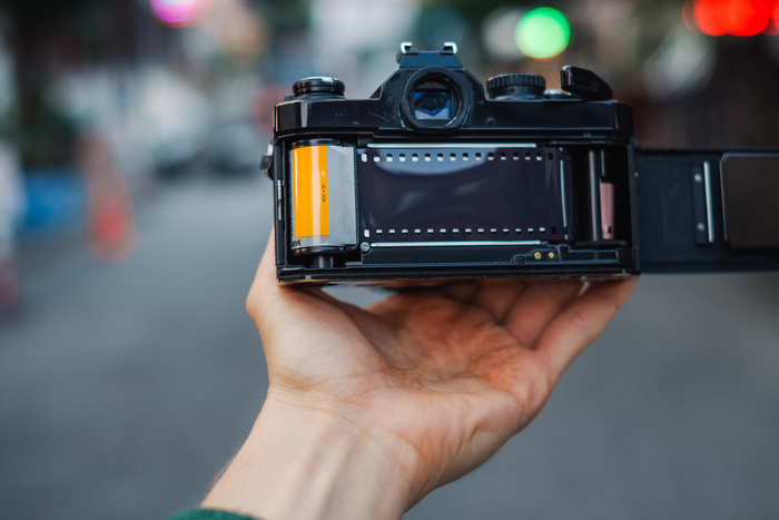 analogue film camera