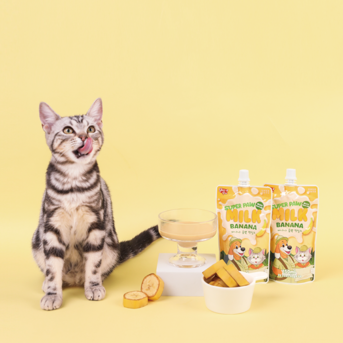 [마이펫페어] 슈퍼포우, 바나나와 딸기를 담은 펫밀크 소개