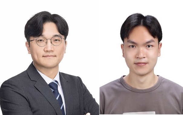 이길호 포스텍 교수(왼쪽)와 통합과정 정현우 씨