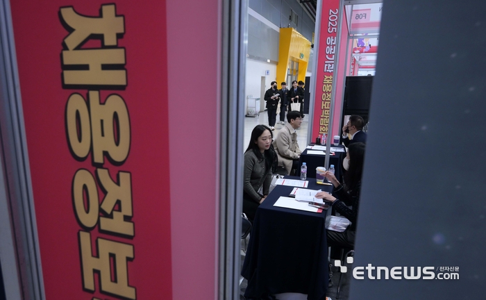 좁아보이는 취업의 틈