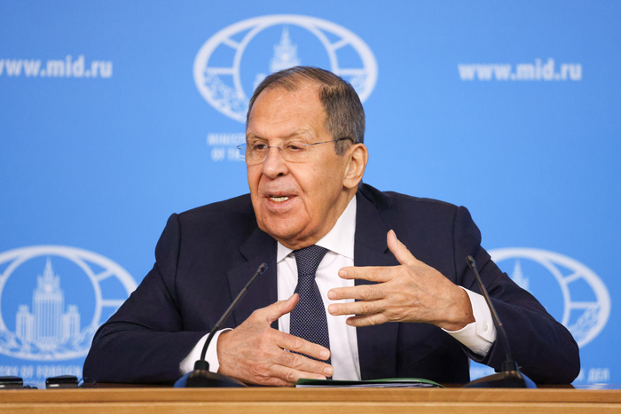 세르게이 라브로프 러시아 외무장관. 사진=러시아 외무부/타스 연합뉴스