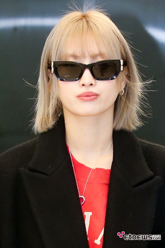 [ET포토] 트와이스 모모, '도도한 금발 미모'