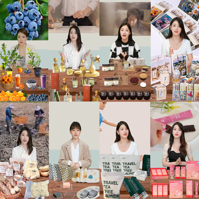 KCI가 자체 개발한 AI쇼호스트