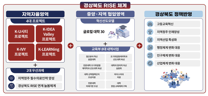 경북도 RISE 체계도