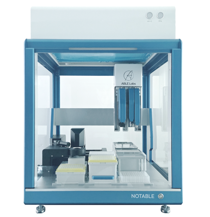액체 핸들링 로봇 노터블(사진=에이블랩스)