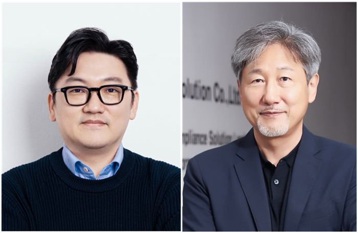 한국핀테크산업협회가 21일 정기이사회를 열어 부회장에 김지윤 DSRV 대표(왼쪽), 이사사에 박만성 옥타솔루션 대표를 선임했다.