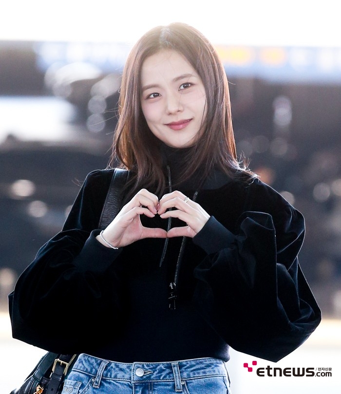 [ET포토] 블랙핑크 지수, '우아한 하트'