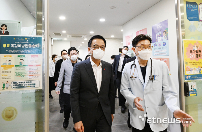 최상목 대통령 권한대행 부총리 겸 기획재정부 장관, 설연휴 비상진료체계 현장점검