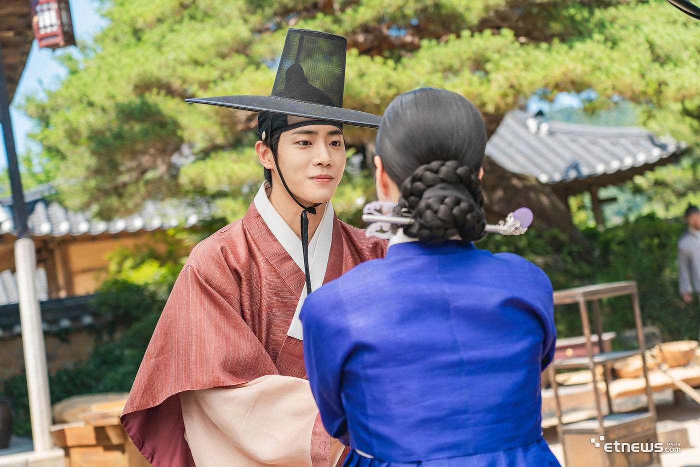 최근 JTBC 토일드라마 '옥씨부인전'에서 열연한 배우 추영우와 인터뷰를 가졌다.(사진=SLL, 코퍼스코리아 제공)