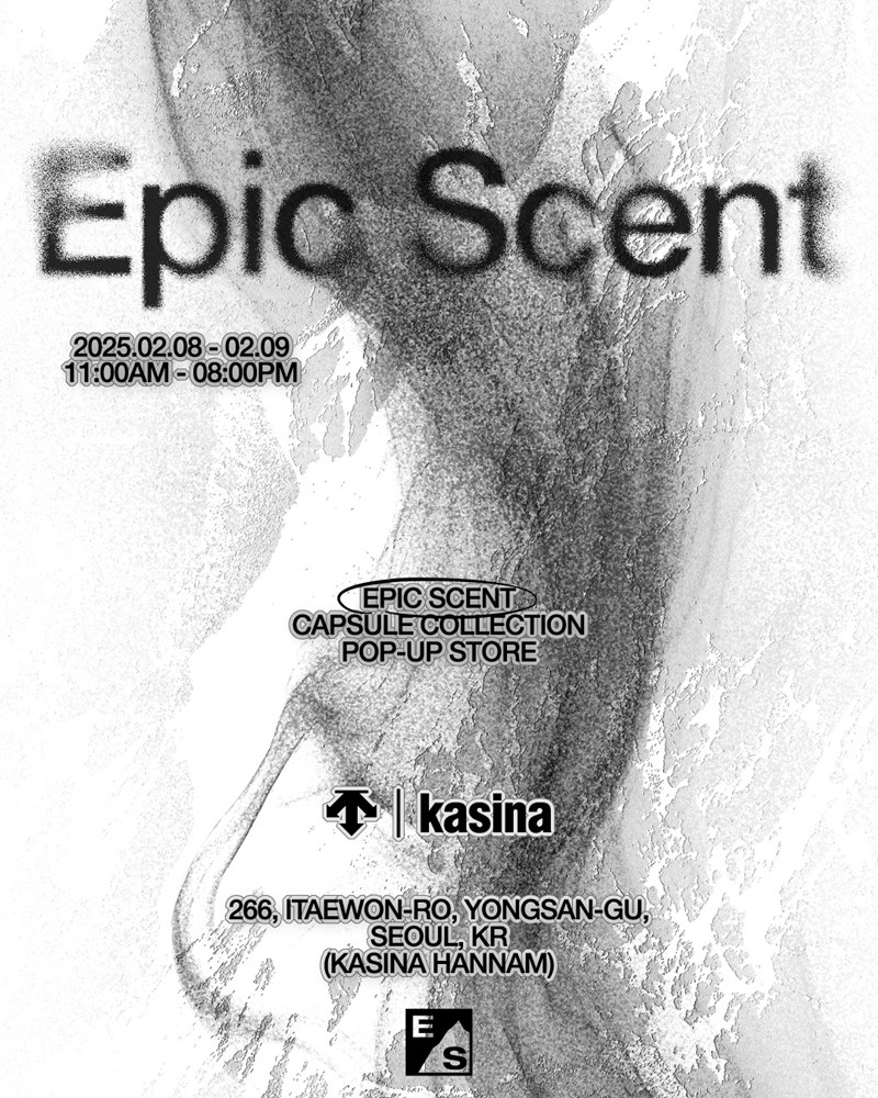 데상트X카시나, 'EPIC SCENT' 캡슐 컬렉션→한남 팝업