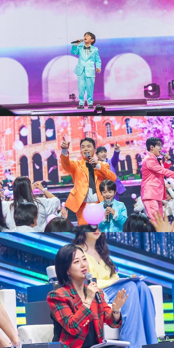 '미스터트롯3' 만 8세 유지우, 또 일냈다…장윤정 "천재야"