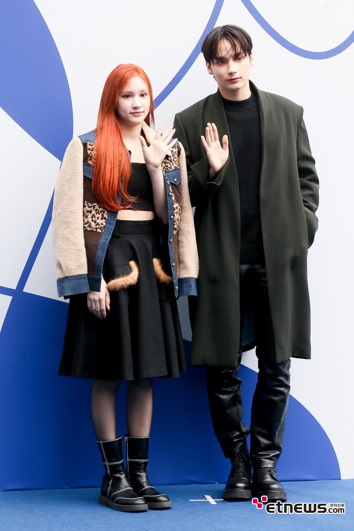 [ET포토] 휴닝바히에-휴닝카이, '남매가 함께'