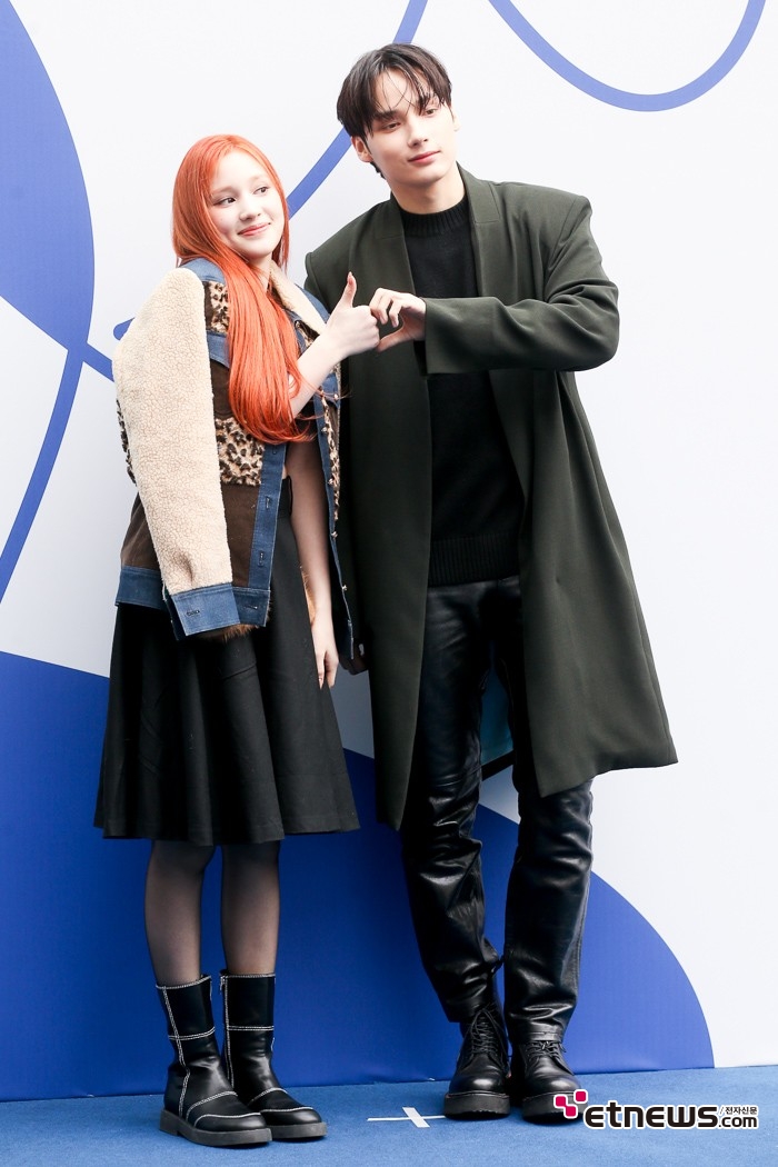 [ET포토] 휴닝바히에-휴닝카이, '한눈에 봐도 붕어빵 남매'