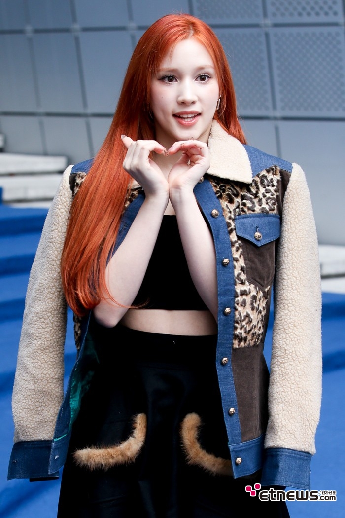 [ET포토] 케플러 휴닝바히에, '빨강머리 요정'