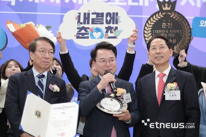 춘천시, 대한민국 지자체 홍보대상 정책부문 대상 수상
