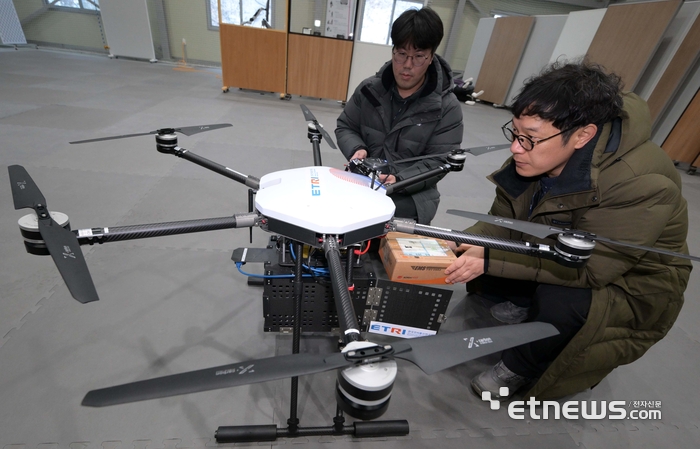비대면 배송용 드론 테스트에 매진