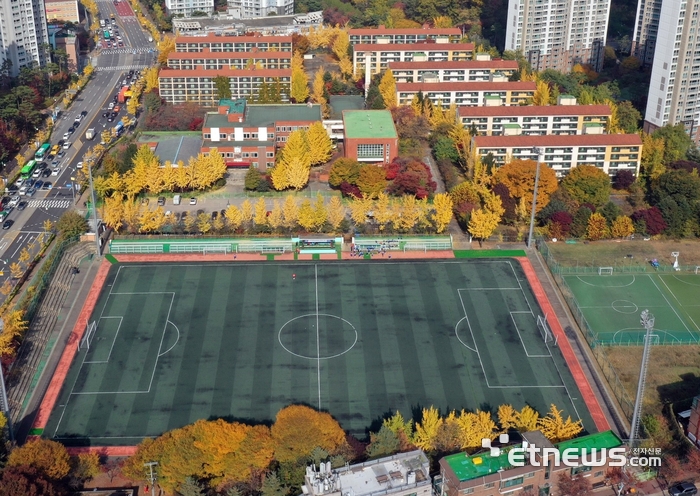 경기 광명시가 하안동 국유지에 'K-혁신타운' 조성 사업을 본격화한다. 사진은 구 근로청소년복지관 부지 모습.