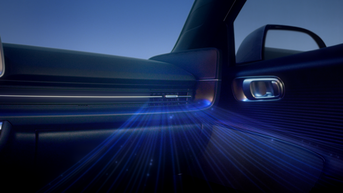 SK엔무브 브랜드 영상에 소개된 차량용 차세대 냉매 스틸컷. SK이노베이션
