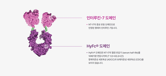 네오이뮨텍의 신약 후보물질 'NT-I7'(사진=네오이뮨텍)