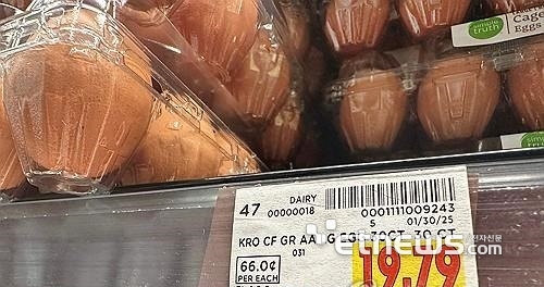 미국 시애틀 계란코너. 〈사진=연합뉴스〉