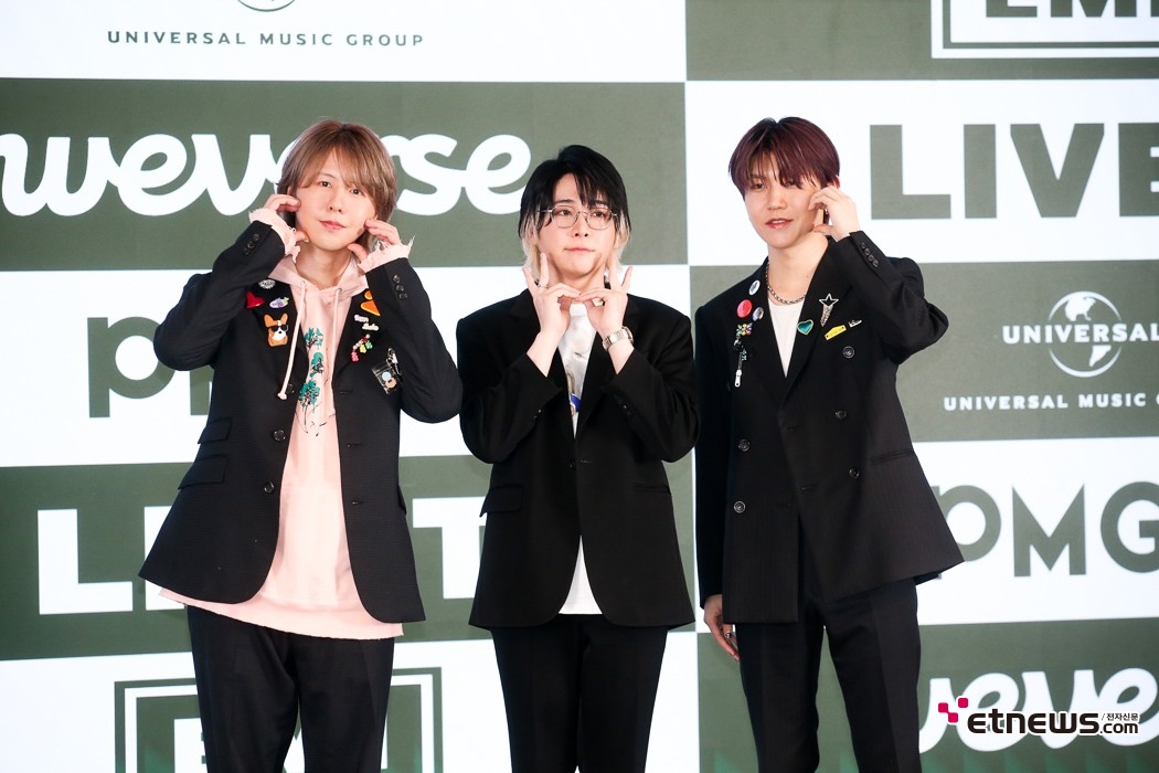 [ET포토] 미세스 그린 애플, '오늘 콘서트도 기대하세요'