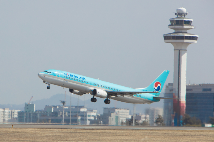 대한항공 B737-900 항공기.