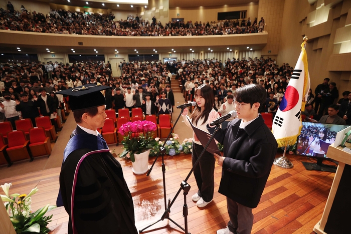KAIST, 3년 간 학사과정 지원 61% 급증…2025학년도 학사과정 입학식 개최