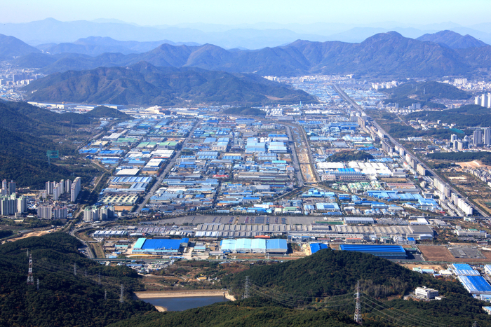 창원국가산업단지.