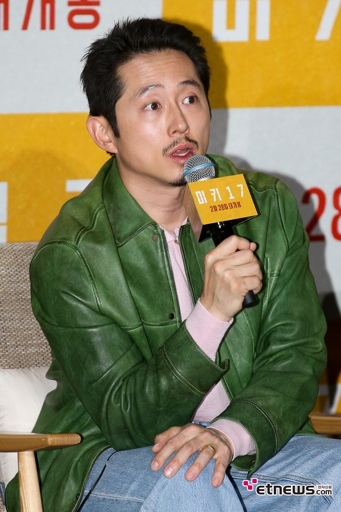 [ET포토] 스티브 연, '반가운 얼굴'