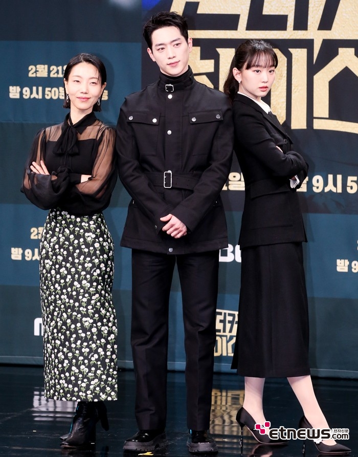 [ET포토] 김신록-서강준-진기주, '드라마의 한컷처럼'