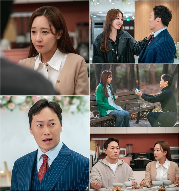 '빌런의 나라' 소유진X송진우, 달콤살벌 투샷 스틸 공개