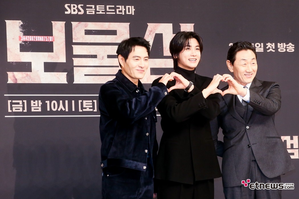 [ET포토] 이해영-박형식-허준호, '보물섬 삼총사'