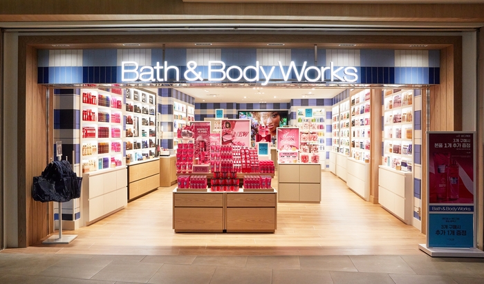 배스앤바디웍스 파르나스몰점 전경