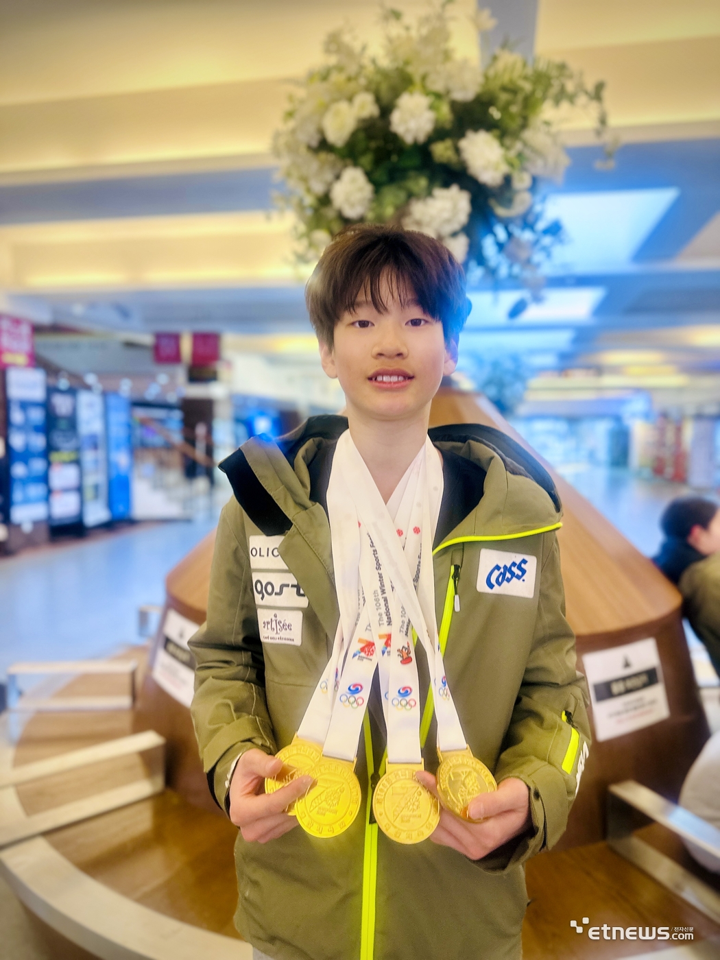 인천 황준빈, 제106회 동계 전국체전 알파인 4관왕