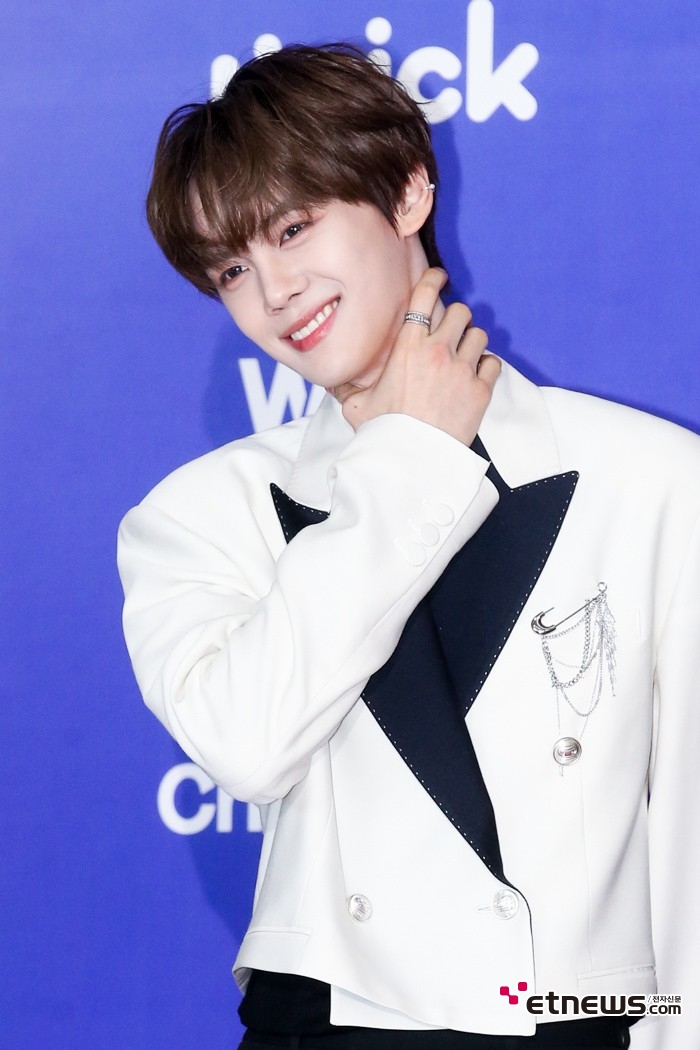 [ET포토] 제로베이스원 김규빈, '웃음이 절로'