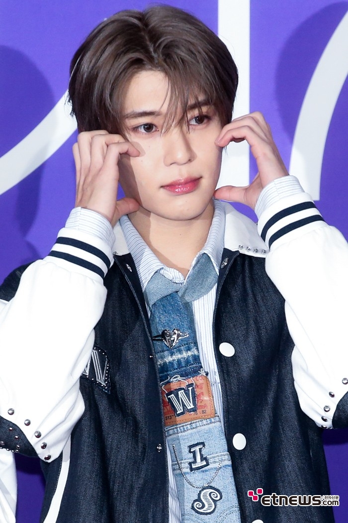 [ET포토] NCT위시 시온, '반듯한 볼하트'