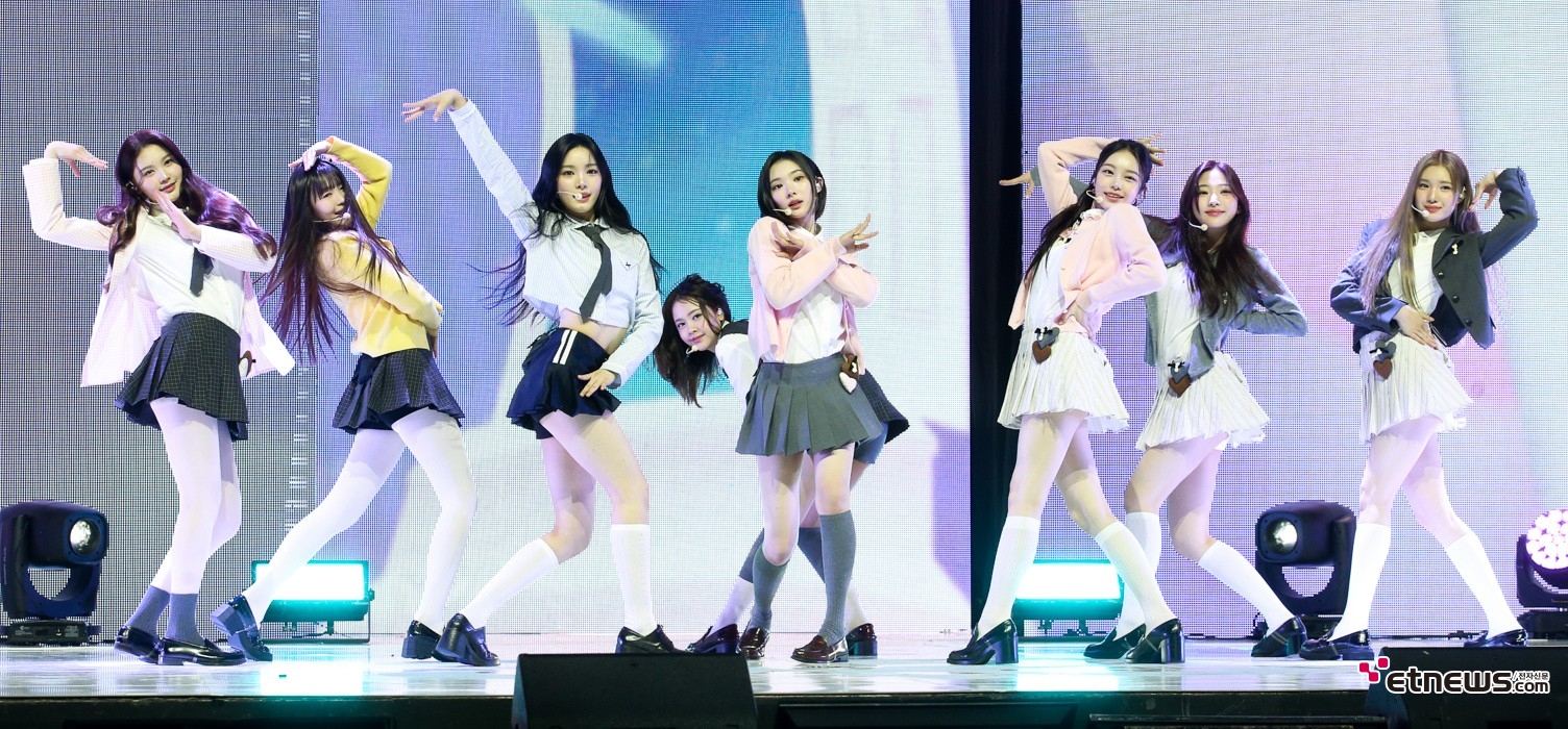 [ET포토] 하츠투하츠, '제2의 소녀시대를 꿈구며'