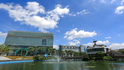 원광대학교 도서관전경. 사진=원광디지털대학교.