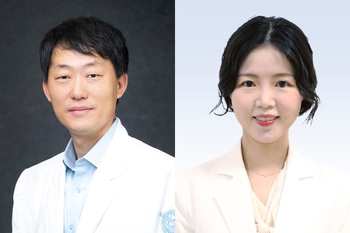 윤혁(왼쪽)·전유경 분당서울대병원 소화기내과 교수