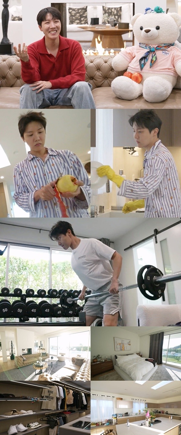 '나혼산' BTS 제이홉, 새 싱글 위한 L.A 일상 최초 공개