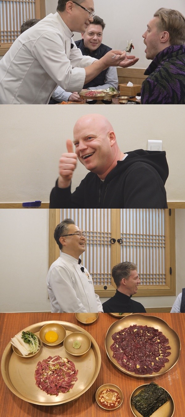 '어서와 한국은' 네덜란드 셰프들, '흑백요리사' 안유성과 깜짝 만남