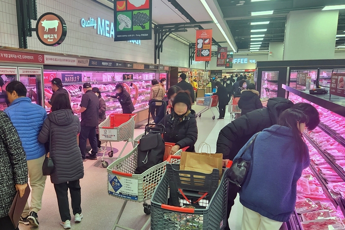 롯데마트 그랑그로서리 은평점 축산매장